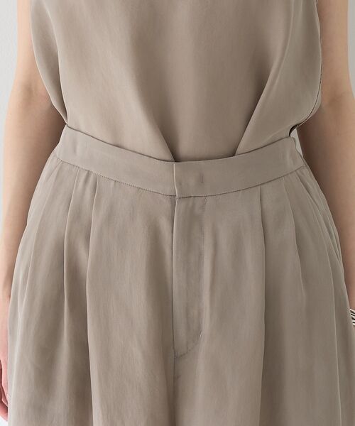 Rouge vif la cle / ルージュ・ヴィフ ラクレ パンツ | 【セットアップ対応】キュプラフィブリル ワイドパンツ | 詳細20