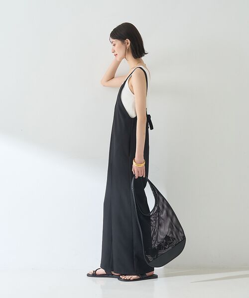 Rouge vif la cle / ルージュ・ヴィフ ラクレ サロペット・オールインワン | 【吸湿速乾】ドライタッチフロントジップサロペット | 詳細6