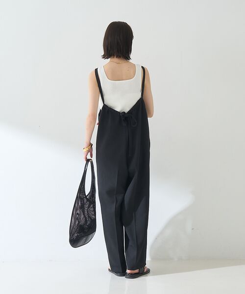 Rouge vif la cle / ルージュ・ヴィフ ラクレ サロペット・オールインワン | 【吸湿速乾】ドライタッチフロントジップサロペット | 詳細7