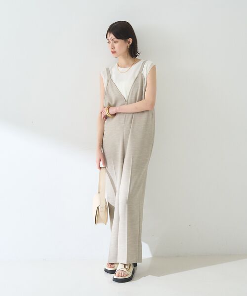 Rouge vif la cle / ルージュ・ヴィフ ラクレ サロペット・オールインワン | 【吸湿速乾】ドライタッチフロントジップサロペット | 詳細10