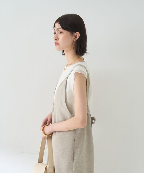 Rouge vif la cle / ルージュ・ヴィフ ラクレ サロペット・オールインワン | 【吸湿速乾】ドライタッチフロントジップサロペット | 詳細19