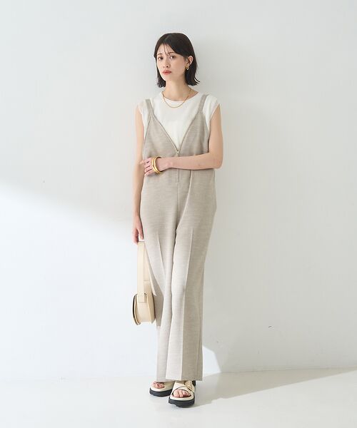 Rouge vif la cle / ルージュ・ヴィフ ラクレ サロペット・オールインワン | 【吸湿速乾】ドライタッチフロントジップサロペット | 詳細11