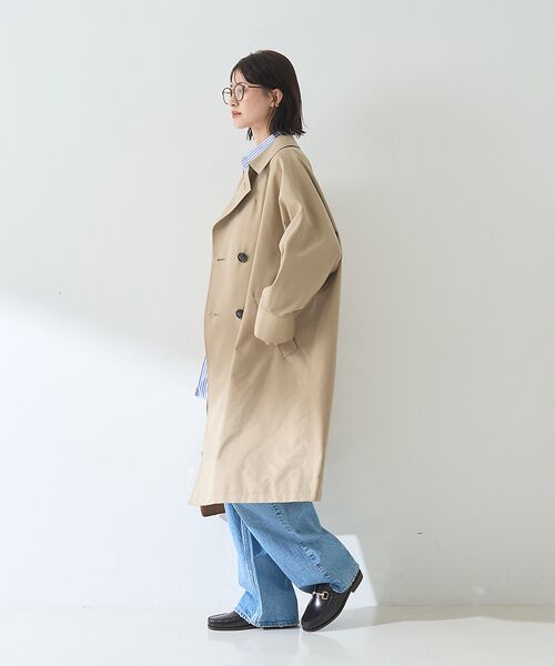 Rouge vif la cle / ルージュ・ヴィフ ラクレ ステンカラーコート | 【TICCA/ティッカ】テントトレンチコート | 詳細3