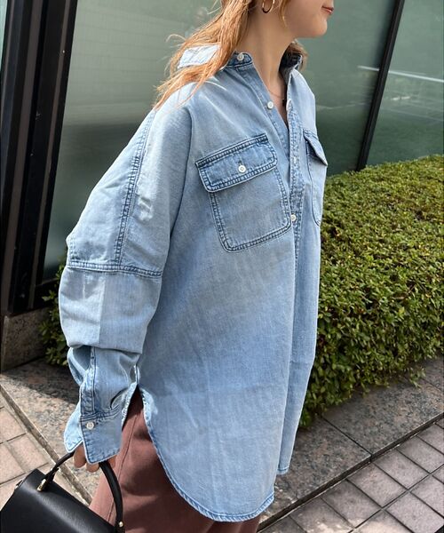 Rouge vif la cle / ルージュ・ヴィフ ラクレ シャツ・ブラウス | 【RED CARD/レッドカード】Brooklyn デニムシャツ | 詳細6