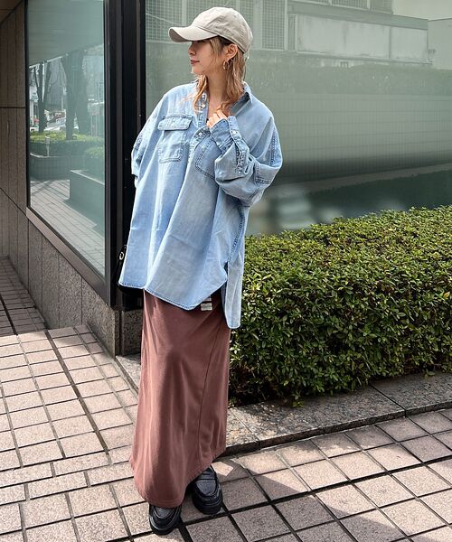 Rouge vif la cle / ルージュ・ヴィフ ラクレ シャツ・ブラウス | 【RED CARD/レッドカード】Brooklyn デニムシャツ | 詳細9