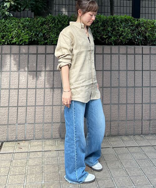 【POLO RALPH LAUREN】カスタムフィット リネン シャツ POLO RALPH LAUREN/ポロラルフローレン】カスタムフィットリネン