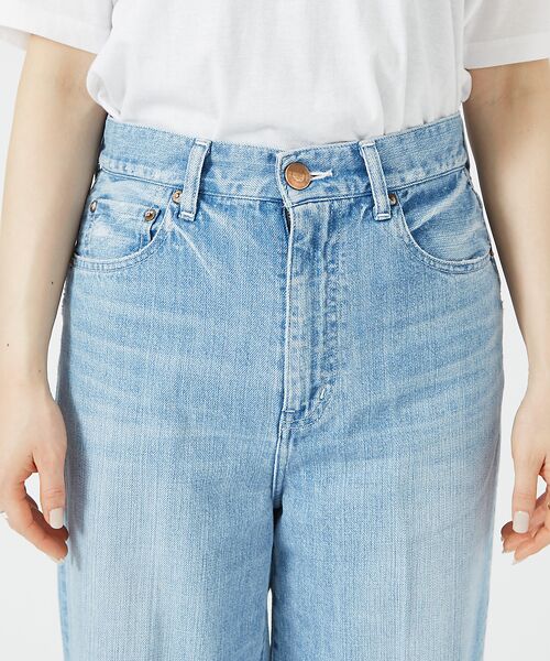 Rouge vif la cle / ルージュ・ヴィフ ラクレ デニムパンツ | 【RED CARD/レッドカード】Slogan ルーズストレートデニム | 詳細24