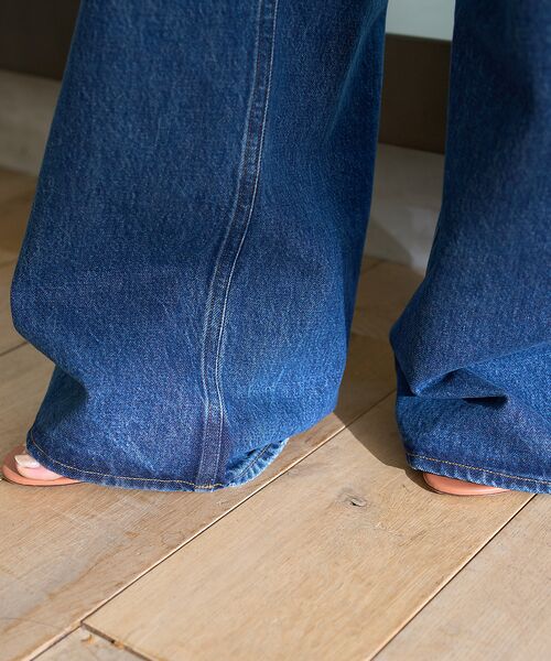 Rouge vif la cle / ルージュ・ヴィフ ラクレ デニムパンツ | 【AGOLDE/エーゴールドイー】DAME JEAN NO CUFF  ハイライ | 詳細16