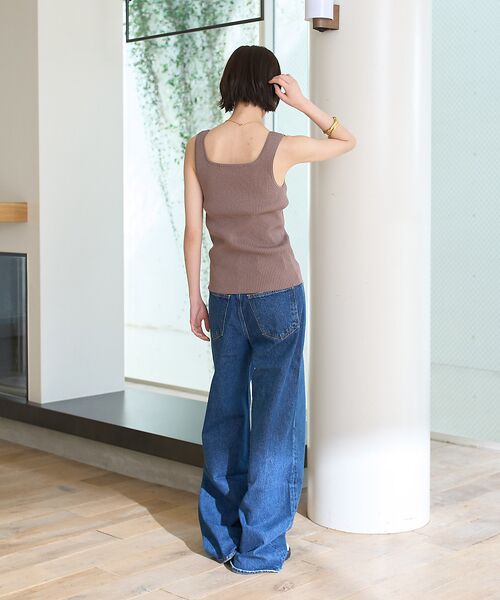 Rouge vif la cle / ルージュ・ヴィフ ラクレ デニムパンツ | 【AGOLDE/エーゴールドイー】DAME JEAN NO CUFF  ハイライ | 詳細8