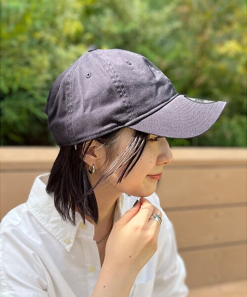 Rouge vif la cle/ルージュ・ヴィフ ラクレ 【MICA×NEW ERA】コラボレーションCAP キャップ ネイビー F Rouge vif la cle/ルージュ・ヴィフ ラクレ 【MICA×NEW ERA】コラボレーションCAP キャップ ネイビー F