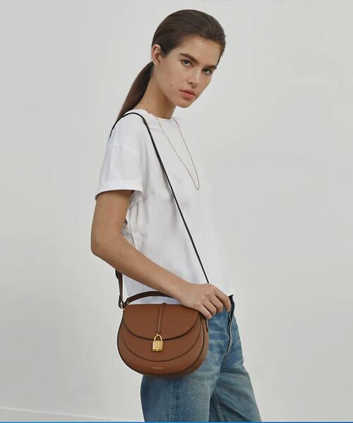 Rouge vif la cle / ルージュ・ヴィフ ラクレ ショルダーバッグ | 【DeMellier/デメリエー】SIENA SADDLE  ショルダーバッグ | 詳細8