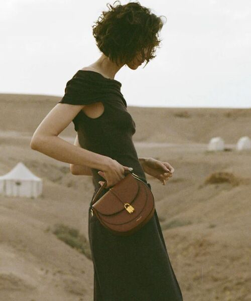 Rouge vif la cle / ルージュ・ヴィフ ラクレ ショルダーバッグ | 【DeMellier/デメリエー】SIENA SADDLE  ショルダーバッグ | 詳細9