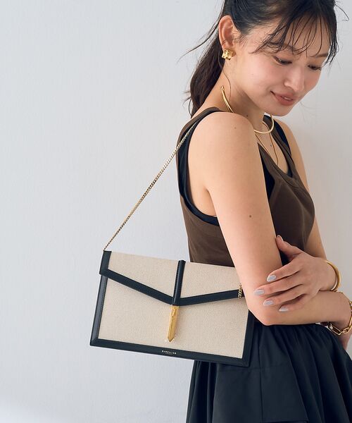 Rouge vif la cle / ルージュ・ヴィフ ラクレ クラッチ・パーティバッグ | 【DEMELLIER/デメリエー】The Tokyo Clutch クラッチバッ | 詳細1