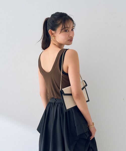 Rouge vif la cle / ルージュ・ヴィフ ラクレ クラッチ・パーティバッグ | 【DEMELLIER/デメリエー】The Tokyo Clutch クラッチバッ | 詳細12