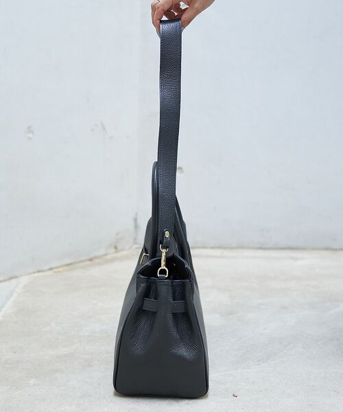 Rouge vif la cle / ルージュ・ヴィフ ラクレ トートバッグ | 【AULENTTI/オウレンティ】2WAY トートバッグ　レザーベルト付き | 詳細10