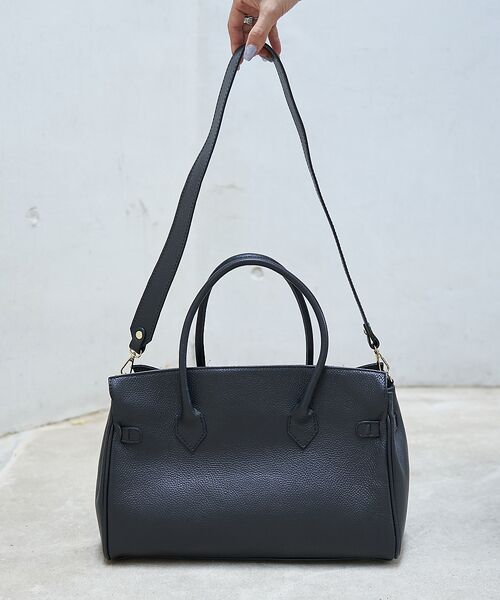 Rouge vif la cle / ルージュ・ヴィフ ラクレ トートバッグ | 【AULENTTI/オウレンティ】2WAY トートバッグ　レザーベルト付き | 詳細9