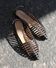 Rouge vif la cle / ルージュ・ヴィフ ラクレ サンダル | 【VINILO/ヴィニーロ】レザースリングバッグシューズ