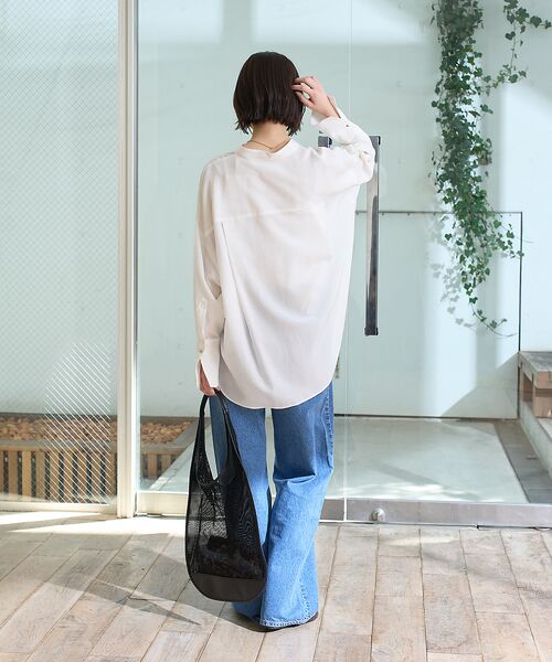 Rouge vif la cle / ルージュ・ヴィフ ラクレ シャツ・ブラウス | NEWドルマンビッグシャツ | 詳細7