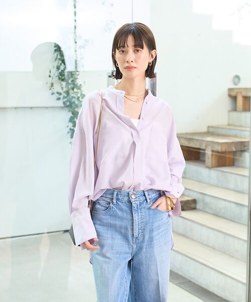 Rouge vif la cle / ルージュ・ヴィフ ラクレ シャツ・ブラウス | NEWドルマンビッグシャツ | 詳細18