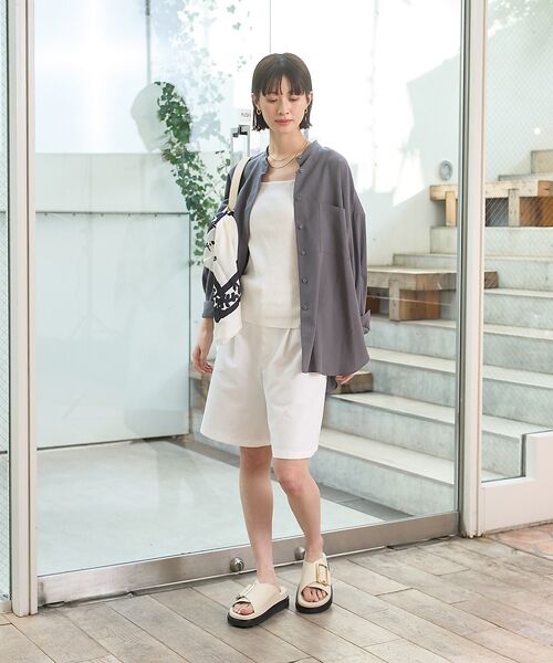 Rouge vif la cle / ルージュ・ヴィフ ラクレ シャツ・ブラウス | NEWドルマンビッグシャツ | 詳細25