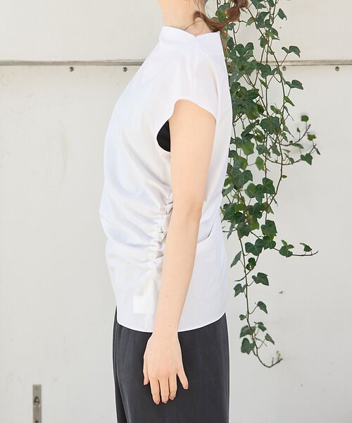 Rouge vif la cle / ルージュ・ヴィフ ラクレ シャツ・ブラウス | ギャザーアシンメトリーブラウス | 詳細16