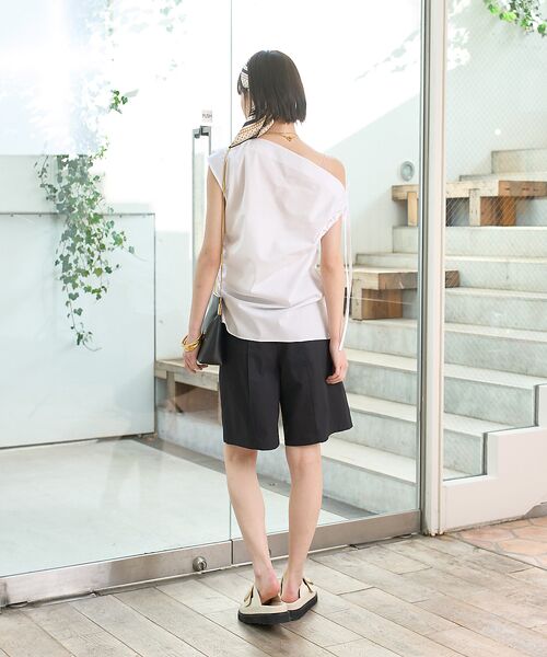 Rouge vif la cle / ルージュ・ヴィフ ラクレ シャツ・ブラウス | ギャザーアシンメトリーブラウス | 詳細4