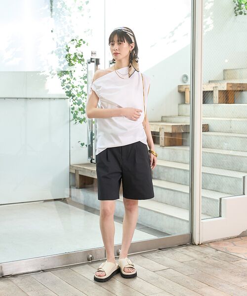 Rouge vif la cle / ルージュ・ヴィフ ラクレ シャツ・ブラウス | ギャザーアシンメトリーブラウス | 詳細8