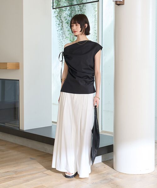 Rouge vif la cle / ルージュ・ヴィフ ラクレ シャツ・ブラウス | ギャザーアシンメトリーブラウス | 詳細27