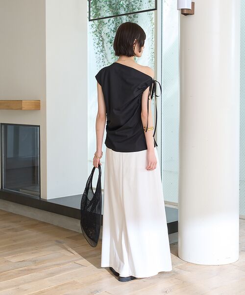 Rouge vif la cle / ルージュ・ヴィフ ラクレ シャツ・ブラウス | ギャザーアシンメトリーブラウス | 詳細28