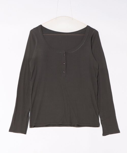 Rouge vif la cle / ルージュ・ヴィフ ラクレ Tシャツ | コットンヘンリーネックプルオーバー | 詳細17