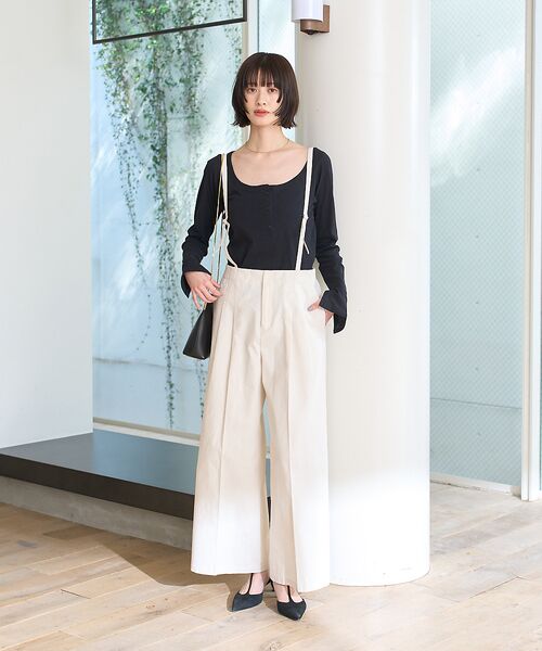 Rouge vif la cle / ルージュ・ヴィフ ラクレ Tシャツ | コットンヘンリーネックプルオーバー | 詳細21