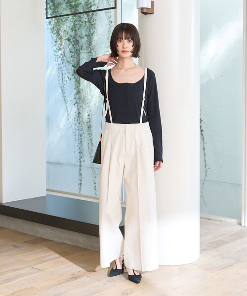 Rouge vif la cle / ルージュ・ヴィフ ラクレ Tシャツ | コットンヘンリーネックプルオーバー | 詳細22