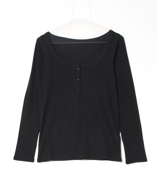 Rouge vif la cle / ルージュ・ヴィフ ラクレ Tシャツ | コットンヘンリーネックプルオーバー | 詳細24