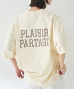 Rouge vif la cle / ルージュ・ヴィフ ラクレ Tシャツ | ピグメントダイカジュアルロゴBIG Tシャツ