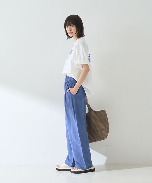 Rouge vif la cle / ルージュ・ヴィフ ラクレ Tシャツ | ピグメントダイカジュアルロゴBIG Tシャツ | 詳細6