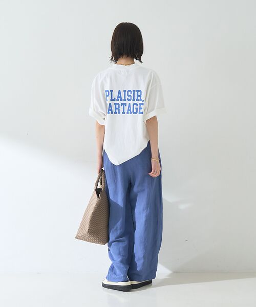 Rouge vif la cle / ルージュ・ヴィフ ラクレ Tシャツ | ピグメントダイカジュアルロゴBIG Tシャツ | 詳細7