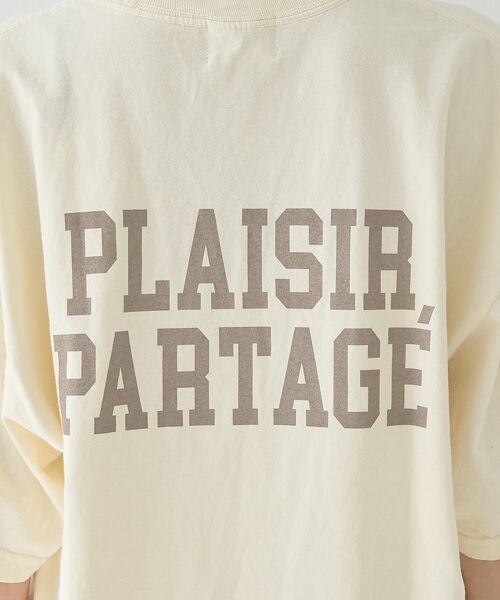 Rouge vif la cle / ルージュ・ヴィフ ラクレ Tシャツ | ピグメントダイカジュアルロゴBIG Tシャツ | 詳細24