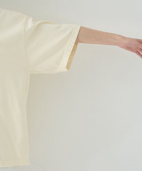 Rouge vif la cle / ルージュ・ヴィフ ラクレ Tシャツ | ピグメントダイカジュアルロゴBIG Tシャツ | 詳細26