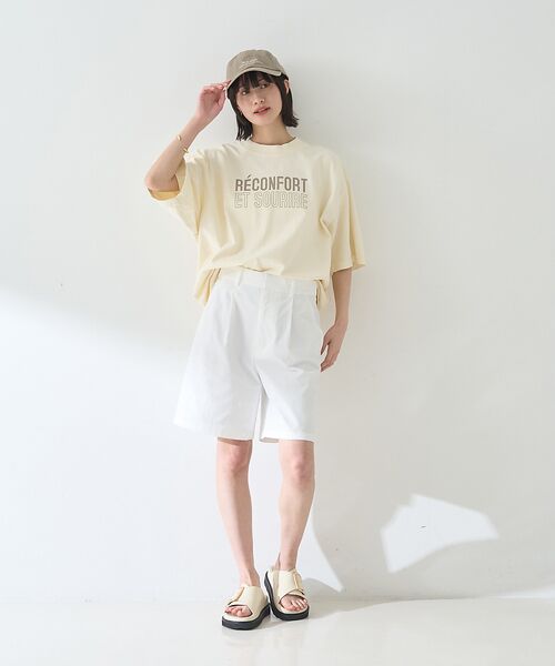 Rouge vif la cle / ルージュ・ヴィフ ラクレ Tシャツ | ピグメントダイカジュアルロゴBIG Tシャツ | 詳細15