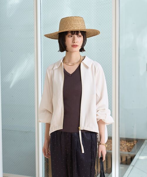 Rouge vif la cle / ルージュ・ヴィフ ラクレ ブルゾン | コクーンドビーブルゾン | 詳細1