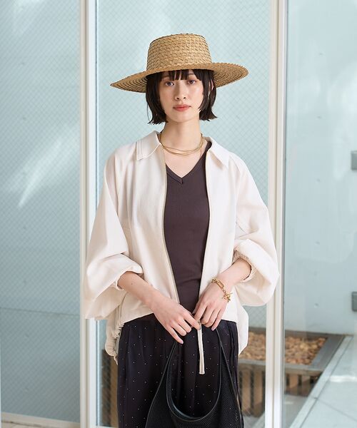 Rouge vif la cle / ルージュ・ヴィフ ラクレ ブルゾン | コクーンドビーブルゾン | 詳細2