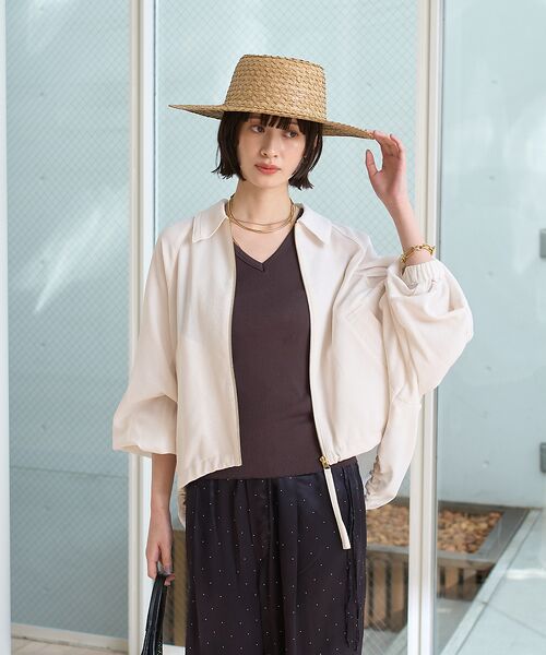 Rouge vif la cle / ルージュ・ヴィフ ラクレ ブルゾン | コクーンドビーブルゾン | 詳細4