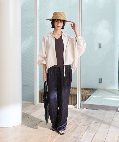 Rouge vif la cle / ルージュ・ヴィフ ラクレ ブルゾン | コクーンドビーブルゾン | 詳細6