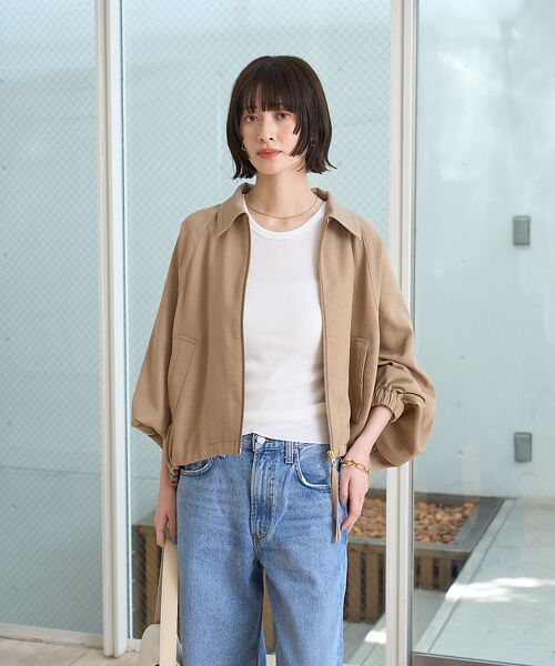 Rouge vif la cle / ルージュ・ヴィフ ラクレ ブルゾン | コクーンドビーブルゾン | 詳細18