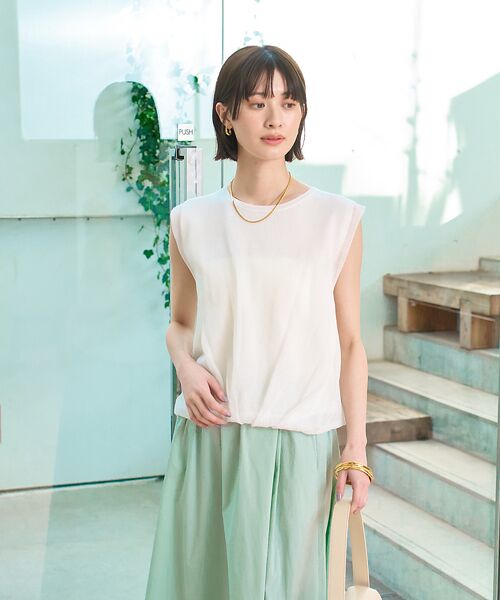 Rouge vif la cle / ルージュ・ヴィフ ラクレ ニット・セーター | レイヤードニットプルオーバーTシャツ | 詳細2