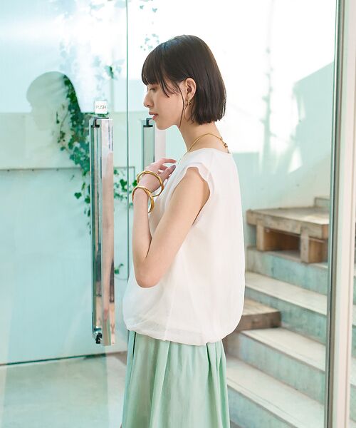 Rouge vif la cle / ルージュ・ヴィフ ラクレ ニット・セーター | レイヤードニットプルオーバーTシャツ | 詳細4