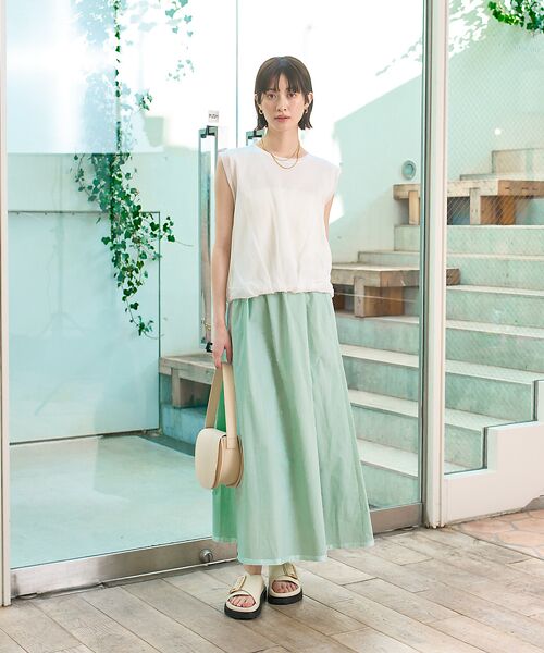 Rouge vif la cle / ルージュ・ヴィフ ラクレ ニット・セーター | レイヤードニットプルオーバーTシャツ | 詳細6