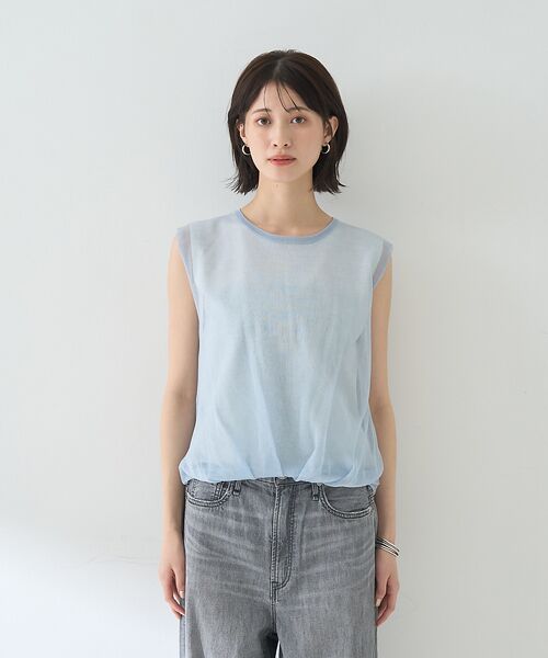 Rouge vif la cle / ルージュ・ヴィフ ラクレ ニット・セーター | レイヤードニットプルオーバーTシャツ | 詳細15