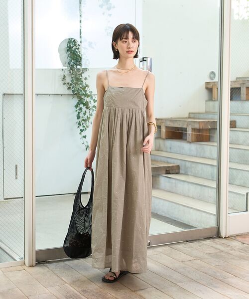 Rouge vif la cle / ルージュ・ヴィフ ラクレ ワンピース | シルバードット刺繍ワンピース | 詳細2