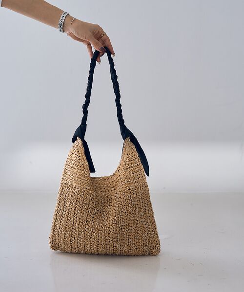 Rouge vif la cle / ルージュ・ヴィフ ラクレ トートバッグ | 【一部店舗限定】ショルダーリボンペーパーかごバック | 詳細16